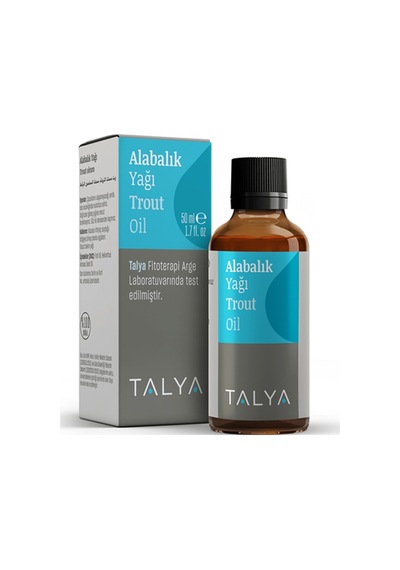 Talya Soğuk Sıkım %100 Saf ve Doğal Alabalık Yağı 50 ML