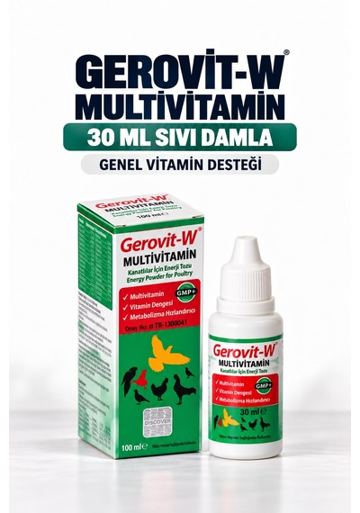 Gerovit-w Multivitamin 30 Ml