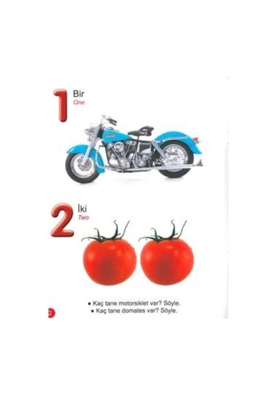 Benim Renkli Kitaplarım Rakamlar 16 Sayfa Poster Hediyeli