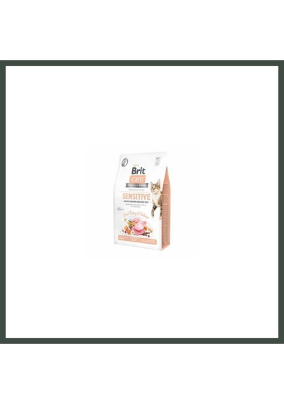 Brit Care Sensitive Hypoallergenic Hindili Ve Somonlu Tahılsız Yetişkin Kedi Maması 2 Kg Nhr