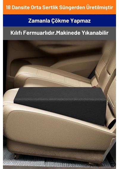 Araç Arka Koltuk Doldurma Ve Dengeleme Minderi Bütün Araba Modelleri İle Uyumludur