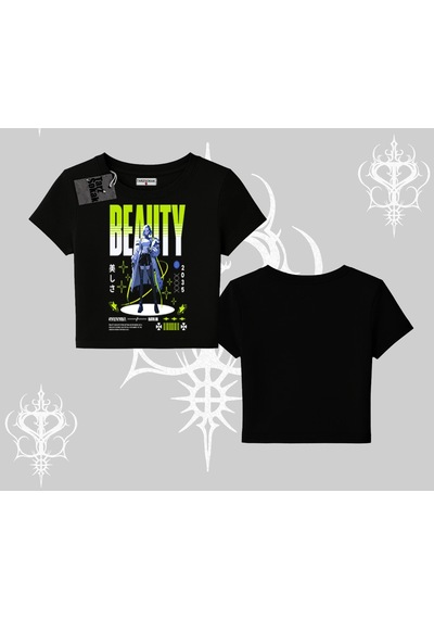 Tarzsokak Babby Tee Tshirt Anime Unity Neon Detaylı Grafik Baskılı Siyah Tarzsokak Babby Tee Tshirt Anime Unity Neon Detaylı Grafik Baskılı Siyah