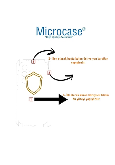 Microcase Xiaomi Redmi Note 15 Pro Plus İle Uyumlu Tpu Arka Ve Yan Nano Koruma- Ekm115