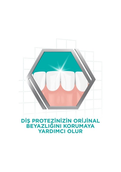 Protez Beyazlatıcı Tablet 30'lu + Tat İçermez Protez Yapıştırıcı Krem 40gr