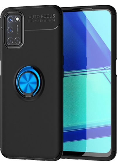 Oppo Reno A52 Kilif Yüzüklü Magnetli Ravel Case 389836502
