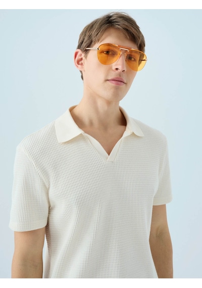 Loft Ekru Erkek T-shirt Lf2039331 Ekru