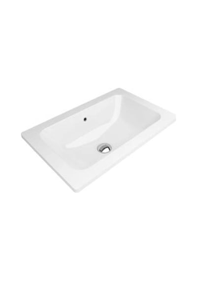 Kale Solid 60x40 Cm Tezgah Altı Lavabo Beyaz