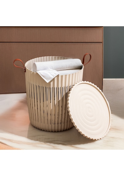 Porsima 4315 Cappuccino 3'lü Sepet Seti Banyo Mutfak Organizeri
