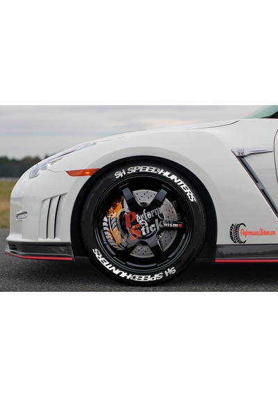 Speedhunters Araç Lastik Yazısı Stikeri 31mm Büyük Boy 8adet
