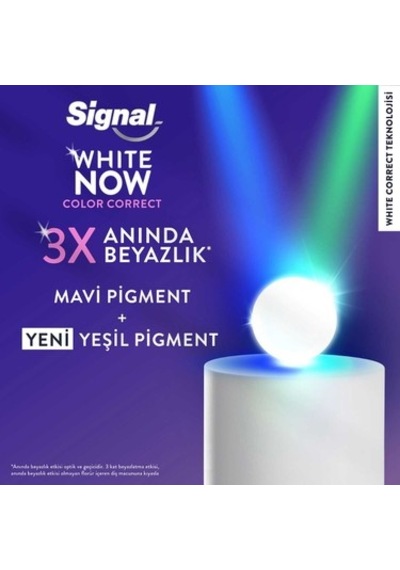 Color Correct Diş Macunu 75ml, Beyazlatıcı Etki