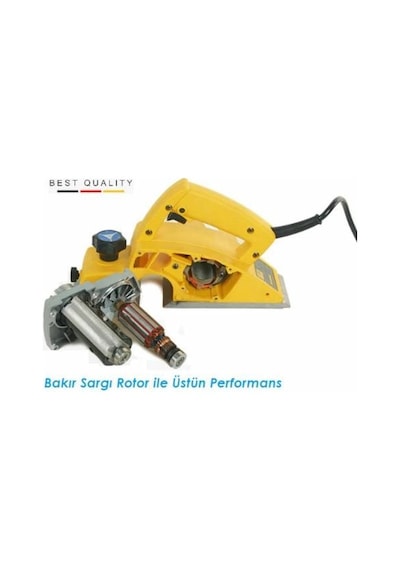 Staxx Power Metal Sanzıman 2200W Çift Bıcaklı Planya Makinesi