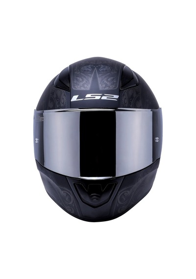 Ls2 Rapıd 2 Crypt Fullface Motosiklet Kaskı Gri Camlı Mat Siyah