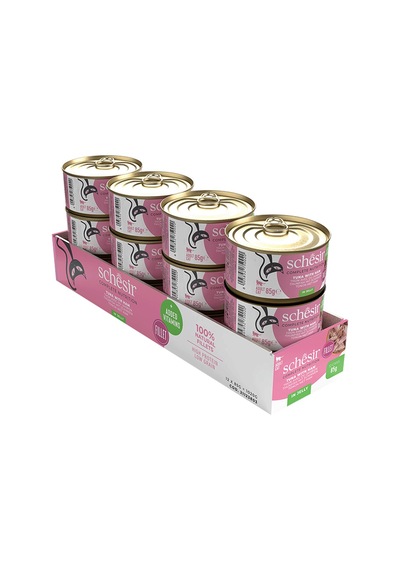 Schesir Jelly Ton Balıklı Ve Jambonlu Yetişkin Kedi Konservesi 85 Gr 12'li Paket