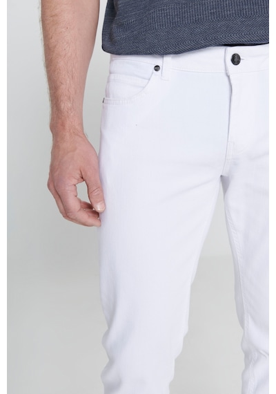 AC&Co / Altınyıldız Classics Erkek Beyaz 360 Derece Her Yöne Esneyen Slim Fit Dar Kesim Diyagonal Desenli Pantolon Çok Renkli AC&Co / Altınyıldız Classics Erkek Beyaz 360 Derece Her Yöne Esneyen Slim Fit Dar Kesim Diyagonal Desenli Pantolon Çok Renkli