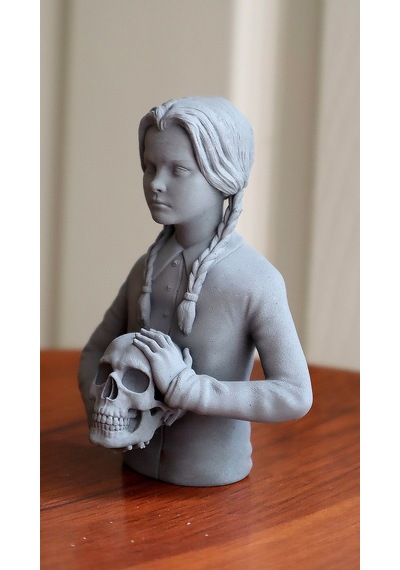 Wednesday Addams Family Thing El Şey Biblo Büst 3d Baskı Aksiyon 10 CM