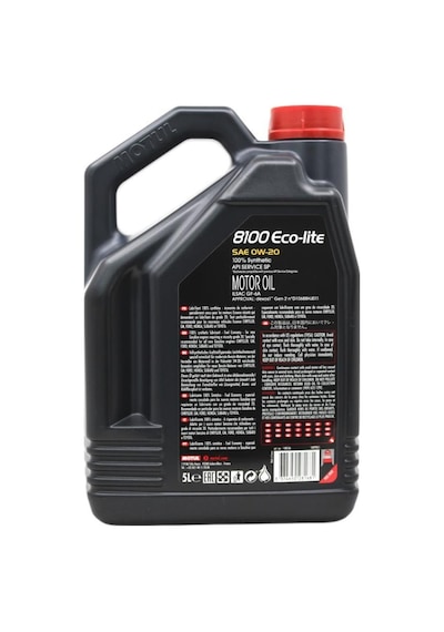 Motul 8100 Eco-Lite 0W-20 Dexos1 Tam Sentetik Motor Yağı 5 L