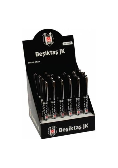 1 Adet Roller Tükenmez Kalem Mavi Mürekkepli Çok Renkli