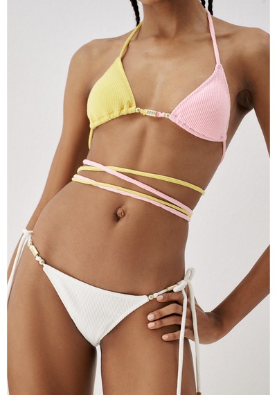 Sagaza Studio Ss6052 Üçgen Bağlamalı Bikini Set Cok Renklı