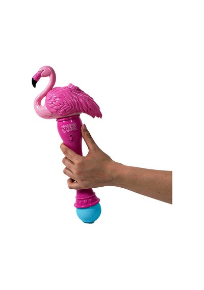 Bubble Wand Light Up Big Flamingo 8846a