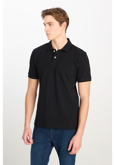Lee Erkek Polo Yaka T Shirt Ml211810001 Siyah Siyah
