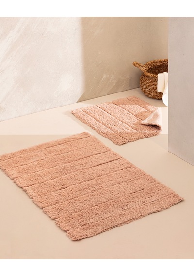 Madame Coco Bleuet Banyo Paspası - Pudra - 60x100 Cm Bapa0000000010 Pudra
