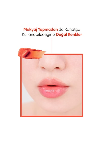 Dudaklara Yoğun Bakım Yapan Renkli Dudak Balmı Dare Tint Lip Balm 03 Coral Look Coral