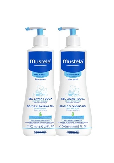 Mustela Gentle Cleansing Gel Bebek Şampuanı 2 Li Set