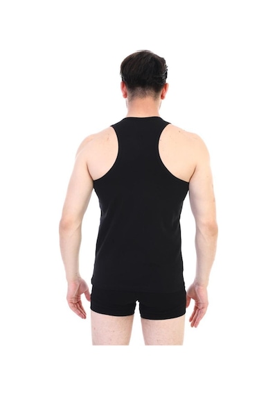 Çift Kaplan Erkek Ribana Sporcu Atlet Siyah 915