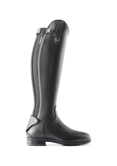 Tattini Unisex Hakiki Deri Siyah Medium Binici Cizmesi Çizme 990 Bracco Cızme Black- Medıum Siyah