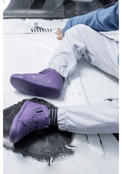 Smart Walker High Top Kırmızı Işık Barefoot Çocuk Bot-kırmızı Işık