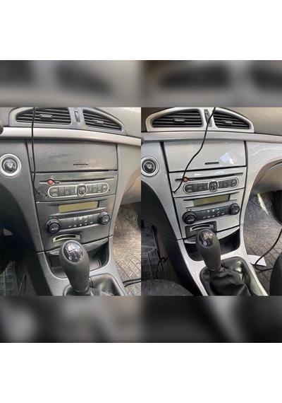 Renault Laguna 2 - Faz 2 Full Set , Gümüş Gri Konsol Maun Kaplama