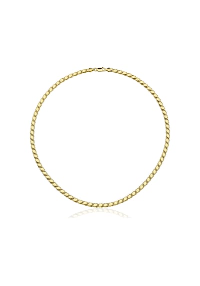 Fiyonk Kuyumculuk 14 Ayar Altın Pullu Zincir 4.90 MM 001