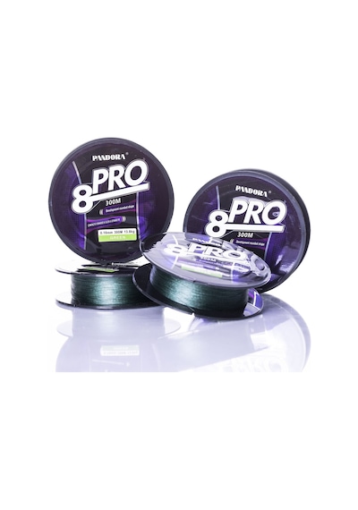 Pandora 8X Pro 300 Mt Yeşil İp Misina 0.16 Mm