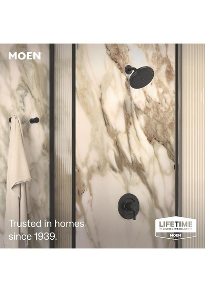 Moen T2262epbl Cia Collection Duş, Mat Siyah Diğer