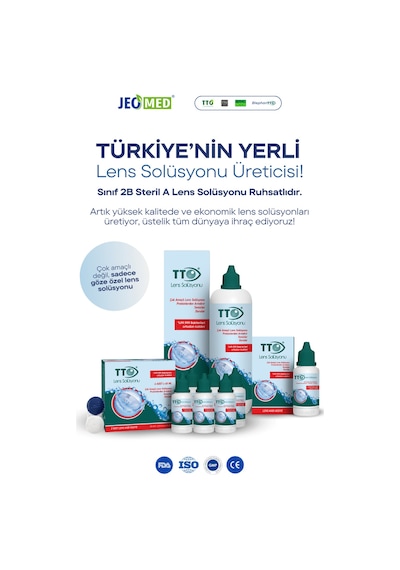Tto 360 Ml 2 Adet Lens Solüsyonu Çanta Boy 60 Ml