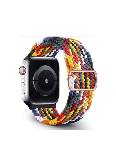 Watch 42-44-45Mm Uyumlu 7,6,Se,5,4 Seri Örgülü Solo Döngü