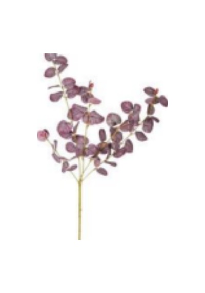 Yapay Okaliptus Dalı Bordo 87 Cm. Çok Renkli