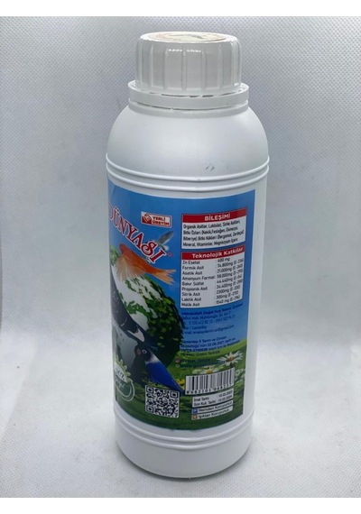 Güvercin Dünyası Mavi Su 500 Ml