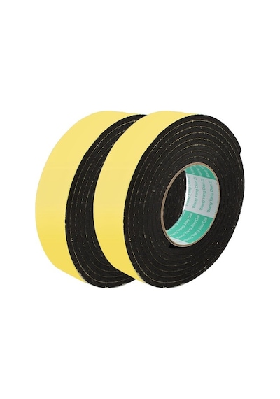 Kapı Pencere Bandı Yapışkan Kapı Pencere Süngeri / Epdm-5Mmx40Mm-Siyah-10 M