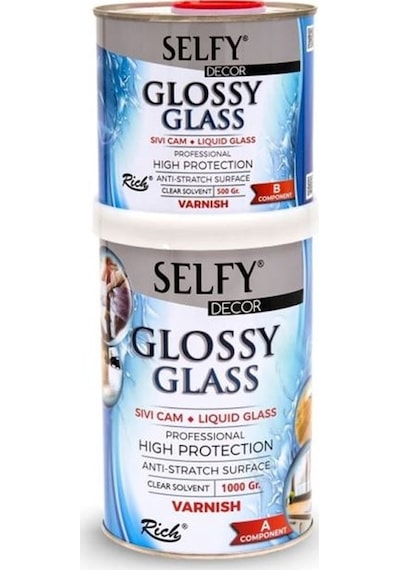 Rich Glossy Glass Sıvı Cam 1000+500ml