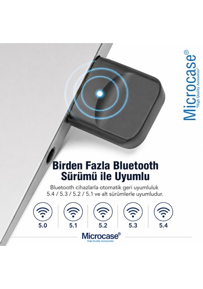 Microcase Bt 6.0 Usb Bluetooth Adaptör Kablosuz Alıcı Verici Dongle - Al5845