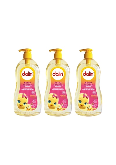 Dalin Badem Yağlı Kolay Tarama Şampuanı 700 Ml 3 Adet