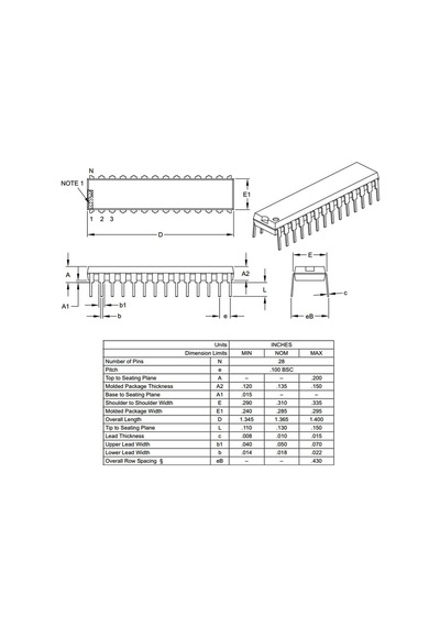 Pıc16F723A I/Sp Spdıp28 8-Bit 20Mhz Mikrodenetleyici