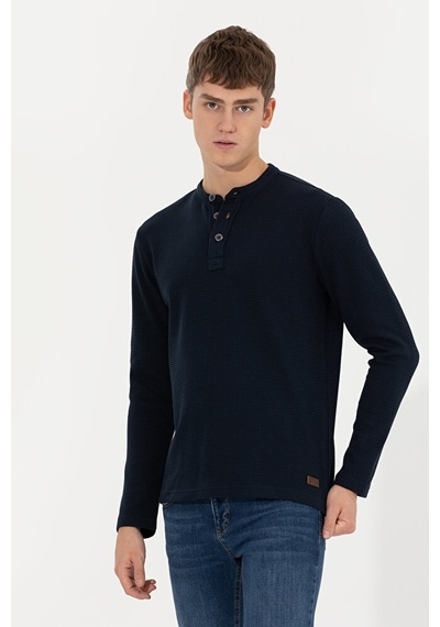 U.S. Polo Assn. Erkek Sweatshirt 50253447-vr033 Lacivert