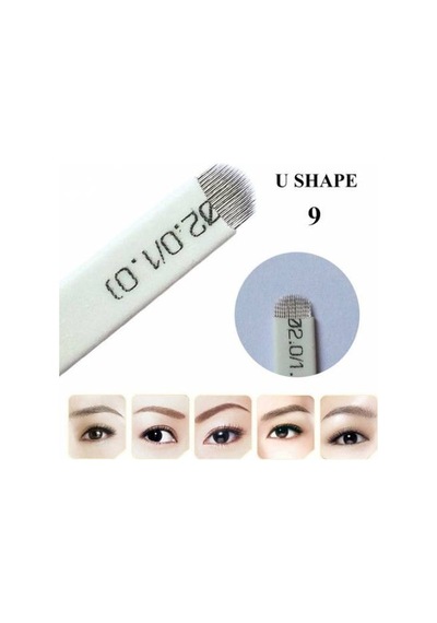 5 Adet 9 U Kalıcı Makyaj - Microblading İğnesi