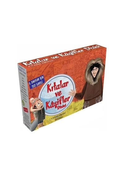 Kıtalar ve Kaşifler Dizisi-10 Kitap Takım - Cezmi Ersöz - Özyürek Yayınevi