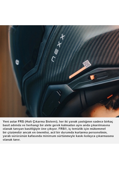 Nexx X.wst 3 Zero Pro Mat Karbon Kask Tek Renk