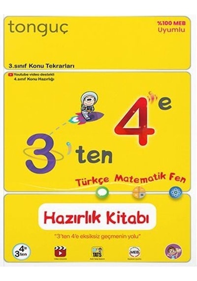 3'ten 4'e Hazırlık Kitabı / Kolektif