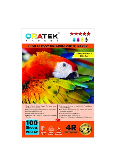 Canon Pixma G550 Evertday Premium Parlak 10 x 15 CM Fotoğraf Kağıdı 260 G 100 Adet