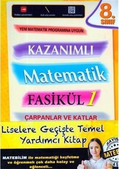 8. Sınıf Kazanımlı Matematik Fasikül 1 - Çarpanlar Ve Katlar /...